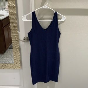 Fashion Nova dress Navy Blue
